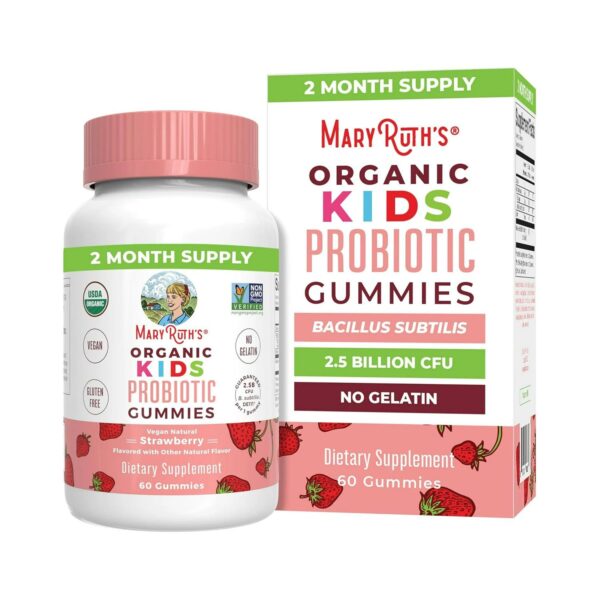 MaryRuth's Kids Probiotic Gummies Strawberry Flavor