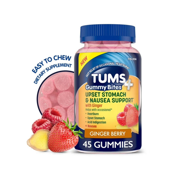 Upset Stomach & Nausea Support Dietary Supplement Ginger Berry